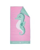 GREENWICH POLO CLUB JUNIOR ΠΕΤΣΕΤΑ ΘΑΛΑΣΣΗΣ 70Χ140 4176 PINK, ΜΙΝΤ