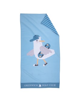GREENWICH POLO CLUB JUNIOR ΠΕΤΣΕΤΑ ΘΑΛΑΣΣΗΣ 70Χ140 4177 BLUE