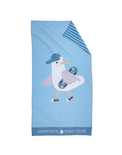 GREENWICH POLO CLUB JUNIOR ΠΕΤΣΕΤΑ ΘΑΛΑΣΣΗΣ 70Χ140 4177 BLUE