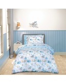 GREENWICH POLO CLUB ΣΕΤ ΠΑΠΛΩΜΑΤΟΘΗΚΗ ΜΟΝΗ ESSENTIAL 8866 BLUE