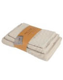 DAS HOME ΣΕΤ ΠΕΤΣΕΤΕΣ 3ΤΕΜΑΧΙΩΝ BEST 0880 BEIGE
