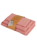 DAS HOME ΣΕΤ ΠΕΤΣΕΤΕΣ 3ΤΕΜΑΧΙΩΝ BEST 0883 PINK