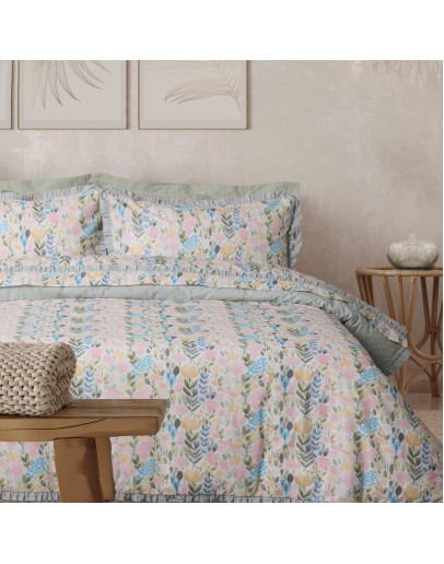 DAS HOME ΣΕΤ ΣΕΝΤΟΝΙΑ ΥΠΕΡΔΙΠΛΑ DAILY 3184 COLOR, MULTI