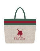 GREENWICH POLO CLUB ΤΣΑΝΤΑ ΘΑΛΑΣΣΗΣ 55Χ40 ESSENTIAL 5225 RED, TAUPE