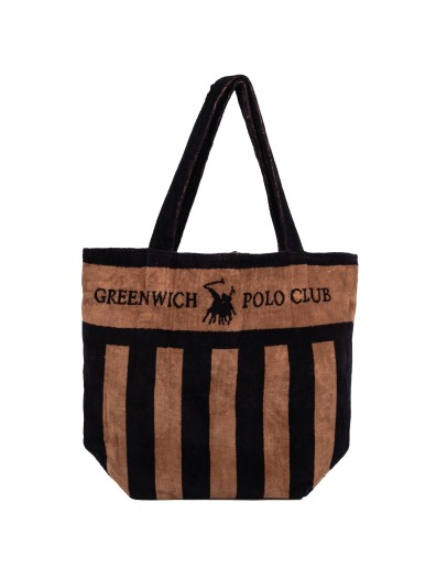 GREENWICH POLO CLUB ΤΣΑΝΤΑ ΘΑΛΑΣΣΗΣ 55Χ40 ESSENTIAL 5233 BROWN