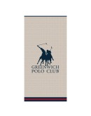 GREENWICH POLO CLUB ΠΕΤΣΕΤΑ ΘΑΛΑΣΣΗΣ 90Χ180 ESSENTIAL 5226 BLUE, TAUPE