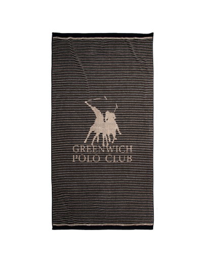 GREENWICH POLO CLUB ΠΕΤΣΕΤΑ ΘΑΛΑΣΣΗΣ 90Χ180 ESSENTIAL 5235 BLACK