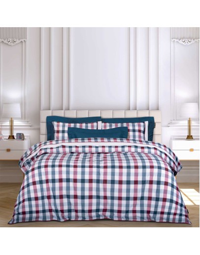 GREENWICH POLO CLUB ΣΕΤ ΣΕΝΤΟΝΙΑ KING ESSENTIAL 2266 BLUE, RED