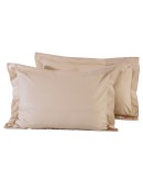 DAS HOME 1002 ΖΕΥΓΟΣ ΜΑΞΙΛΑΡΟΘΗΚΕΣ BEIGE BEIGE