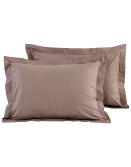 DAS HOME 1003 ΖΕΥΓΟΣ ΜΑΞΙΛΑΡΟΘΗΚΕΣ DARK NUDE DARK NUDE