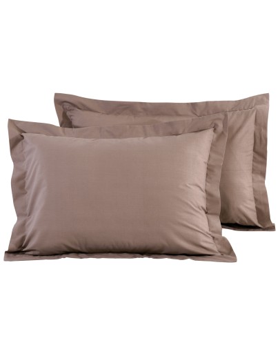 DAS HOME 1003 ΖΕΥΓΟΣ ΜΑΞΙΛΑΡΟΘΗΚΕΣ DARK NUDE DARK NUDE