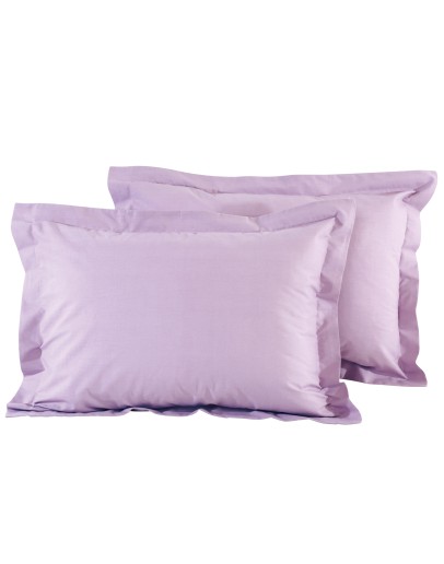 DAS HOME 1009 ΖΕΥΓΟΣ ΜΑΞΙΛΑΡΟΘΗΚΕΣ LILAC LILAC