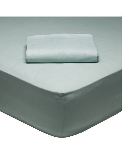 DAS HOME ΣΕΝΤΟΝΙ ΜΟΝΟ ΜΕ ΛΑΣΤΙΧΟ 100*200+35 MINT 1013 MINT