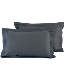 DAS HOME ΖΕΥΓΟΣ ΜΑΞΙΛΑΡΟΘΗΚΕΣ DARK GREY 1007 DARK GREY