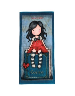 SANTORO 5828 ΠΕΤΣΕΤΑ ΘΑΛΑΣΣΗΣ 75Χ150 ΜΠΛΕ