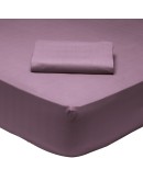 DAS HOME ΣΕΝΤΟΝΙ ΗΜΙΔΙΠΛΟ ΜΕ ΛΑΣΤΙΧΟ 120*200+35 PURPLE 1010 PURPLE