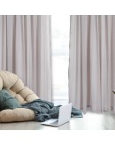 DAS HOME ΚΟΥΡΤΙΝΑ 300Χ270 ΜΕ ΤΡΕΣΑ 2196 ΓΚΡΙ