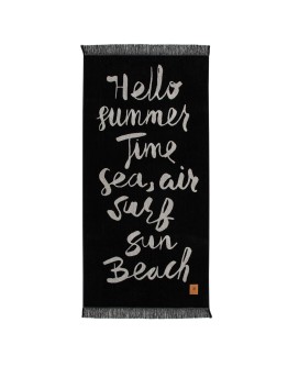 GREENWICH POLO CLUB ΠΕΤΣΕΤΑ ΘΑΛΑΣΣΗΣ 90Χ170 3641 BLACK