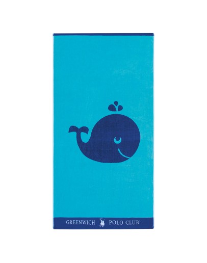 GREENWICH POLO CLUB JUNIOR ΠΕΤΣΕΤΑ ΘΑΛΑΣΣΗΣ 70Χ140 3662 BLUE