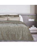 DAS HOME ΚΟΥΒΕΡΤΑ VELOUR ΥΠΕΡΔΙΠΛΗ 1350 TAUPE