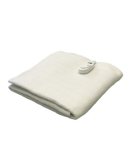 DAS HOME ΗΛΕΚΤΡΙΚΗ ΚΟΥΒΕΡΤΑ CLASSIC ΜΟΝΗ 0487 ECRU