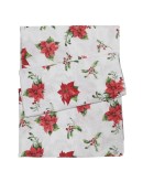 DAS HOME CHRISTMAS RUNNER 45Χ140 0625 ΚΟΚΚΙΝΟ, ΜΠΕΖ