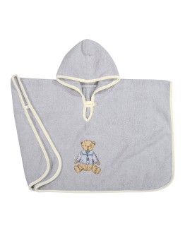 GREENWICH POLO CLUB ΠΟΝΤΣΟ 40Χ60 ΒΑΒΥ 2937 ΓΚΡΙ