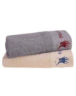 GREENWICH POLO CLUB ΣΕΤ ΠΕΤΣΕΤΕΣ 2 ΤΕΜΑΧΙΩΝ 2663 ΓΚΡΙ, ΜΠΕΖ