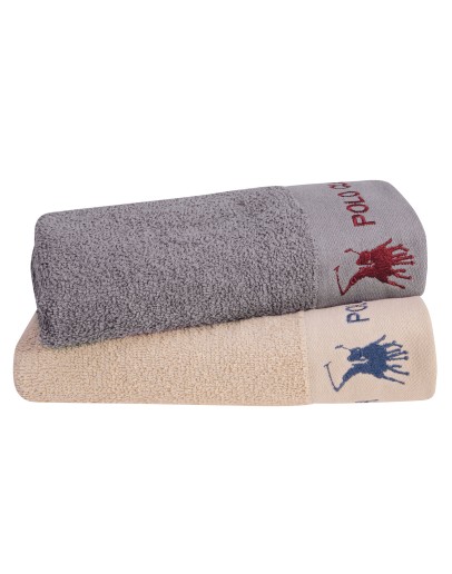 GREENWICH POLO CLUB ΣΕΤ ΠΕΤΣΕΤΕΣ 2 ΤΕΜΑΧΙΩΝ 2663 ΓΚΡΙ, ΜΠΕΖ