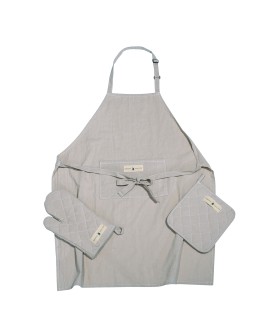 GREENWICH POLO CLUB ΣΕΤ ΚΟΥΖΙΝΑΣ 3 ΤΕΜΑΧΙΩΝ 2638 GREY