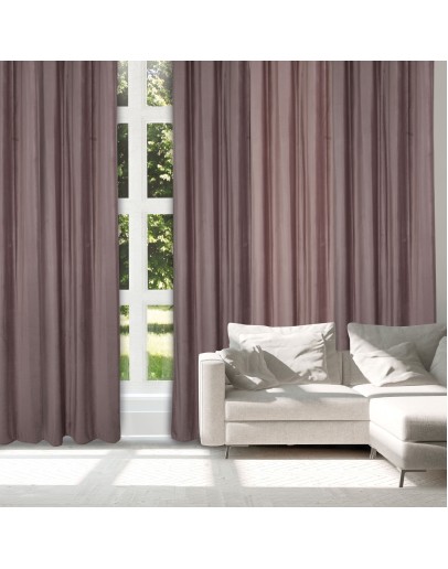 DAS HOME ΚΟΥΡΤΙΝΑ ΜΕ ΚΡΙΚΟΥΣ 140Χ270 2228 NUDE