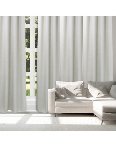 DAS HOME ΚΟΥΡΤΙΝΑ ΜΕ ΚΡΙΚΟΥΣ 140Χ270 2242 OLIVE