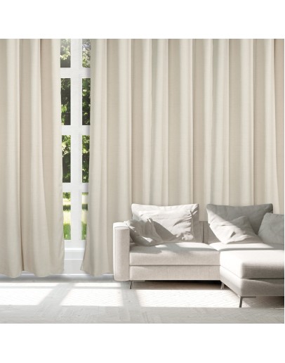 DAS HOME ΚΟΥΡΤΙΝΑ ΜΕ ΚΡΙΚΟΥΣ 140Χ270 2239 ΕΚΡΟΥ