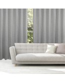 DAS HOME ΚΟΥΡΤΙΝΑ ΜΕ ΚΡΙΚΟΥΣ 140Χ270 2237 ΓΚΡΙ ΑΝΟΙΧΤΟ