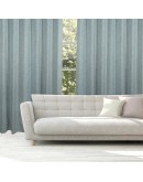 DAS HOME ΚΟΥΡΤΙΝΑ ΜΕ ΚΡΙΚΟΥΣ 140Χ270 2235 ΜΠΛΕ