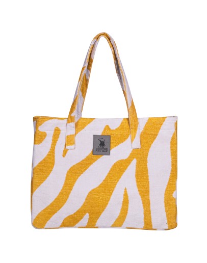 GREENWICH POLO CLUB ΤΣΑΝΤΑ ΘΑΛΑΣΣΗΣ 50Χ38 3741 OCHRE, WHITE