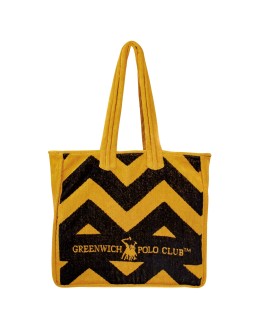 GREENWICH POLO CLUB ΤΣΑΝΤΑ ΘΑΛΑΣΣΗΣ 42Χ45 3650 BLACK, OCHRE