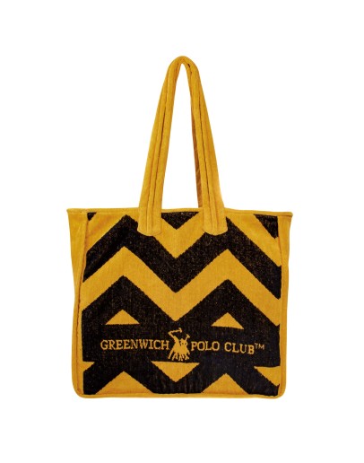 GREENWICH POLO CLUB ΤΣΑΝΤΑ ΘΑΛΑΣΣΗΣ 42Χ45 3650 BLACK, OCHRE