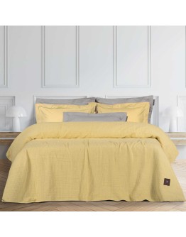 GREENWICH POLO CLUB ΚΟΥΒΕΡΤΑ ΠΙΚΕ 230X250 ESSENTIAL 3405 ΚΙΤΡΙΝΟ