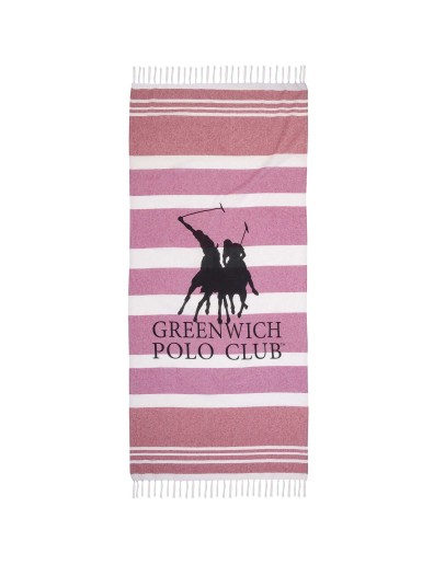 GREENWICH POLO PAREO PESTEMAL 80Χ170 3842 PINK