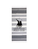 GREENWICH POLO PAREO PESTEMAL 80Χ170 3841 GREY
