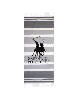 GREENWICH POLO PAREO PESTEMAL 80Χ170 3841 GREY