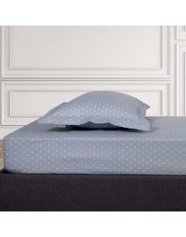 GREENWICH POLO CLUB ΣΕΝΤΟΝΙ ΜΕ ΛΑΣΤΙΧΟ ΜΟΝΟ 100*200+35 LOFT 2502 ICE GREY