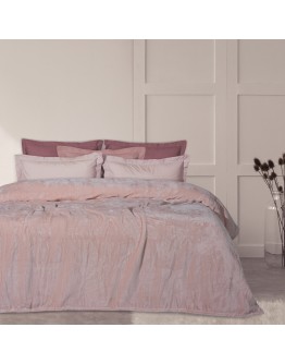 DAS HOME ΚΟΥΒΕΡΤΑ VELOUR ΥΠΕΡΔΙΠΛΗ 1346 ΡΟΖ