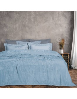 DAS HOME ΚΟΥΒΕΡΤΑ VELOUR MONH 1344 ΓΑΛΑΖΙΟ
