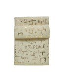 DAS HOME CHRISTMAS RUNNER 45Χ140 0715 ΜΠΕΖ, ΧΡΥΣΟ