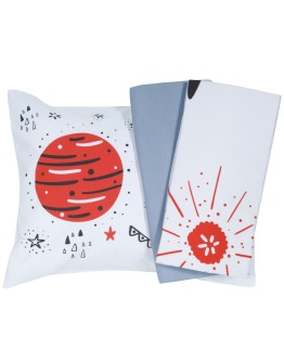 DAS BABY ΣΕΤ ΣΕΝΤΟΝΙΑ ΚΟΥΝΙΑΣ SMILE DIGITAL 4851 ΓΚΡΙ, ΚΟΚΚΙΝΟ, ΛΕΥΚΟ