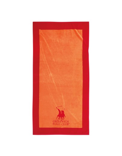 GREENWICH POLO CLUB ΠΕΤΣΕΤΑ ΘΑΛΑΣΣΗΣ 90Χ180 3860 ΚΟΚΚΙΝΟ, ΚΟΡΑΛΙ
