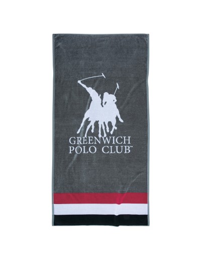 GREENWICH POLO CLUB ΠΕΤΣΕΤΑ ΘΑΛΑΣΣΗΣ 90Χ180 ESSENTIAL 3867 GREY