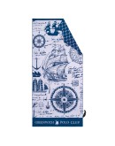 GREENWICH POLO CLUB ΠΕΤΣΕΤΑ ΘΑΛΑΣΣΗΣ 80Χ170 3909 BLUE, TAUPE